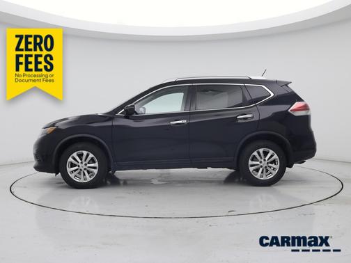 Black 2016 Nissan Rogue SV