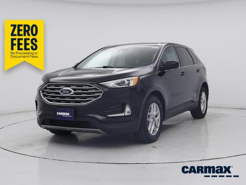 Black 2022 Ford Edge SEL