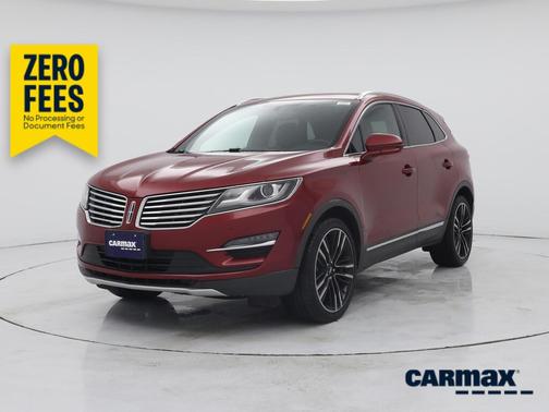 Burgundy 2017 Lincoln MKC Reserve