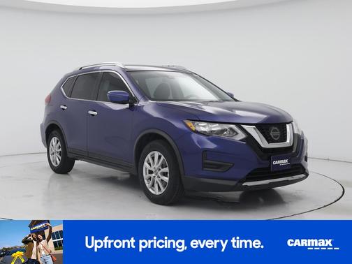 Blue 2020 Nissan Rogue SV