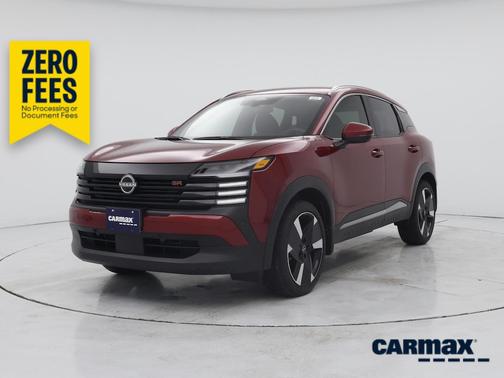 Red 2025 Nissan Kicks SR