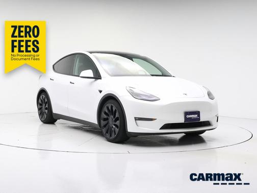 White 2022 Tesla Model Y Performance