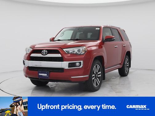 Red 2015 Toyota 4Runner Limited