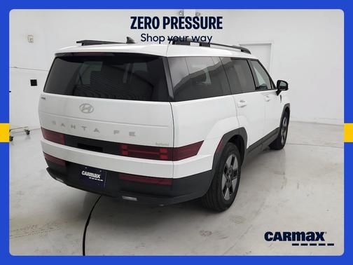 White 2025 Hyundai SANTA FE HEV SEL