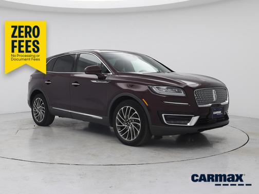 Burgundy 2020 Lincoln Nautilus Reserve