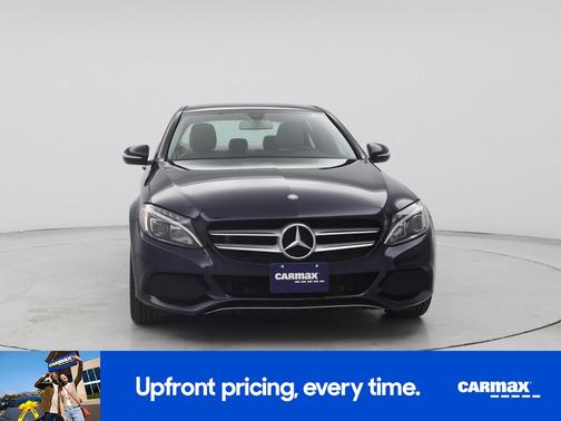 Blue 2015 Mercedes-Benz C-Class