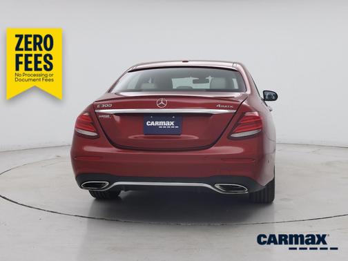 Red 2017 Mercedes-Benz E-Class