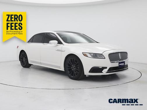 White 2019 Lincoln Continental Select