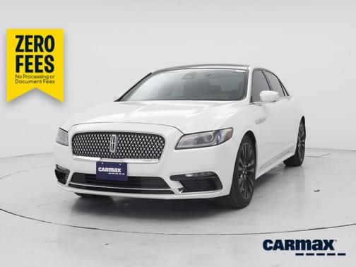 White 2019 Lincoln Continental Select