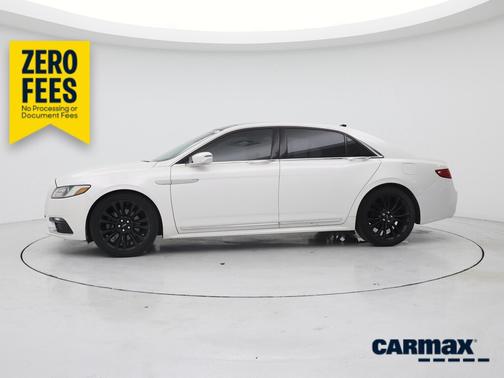 White 2019 Lincoln Continental Select