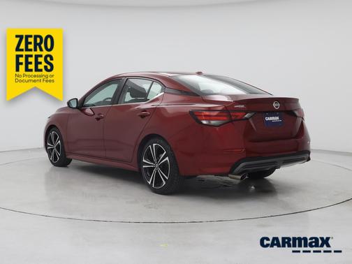 Red 2021 Nissan Sentra SR