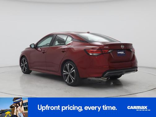 Red 2021 Nissan Sentra SR