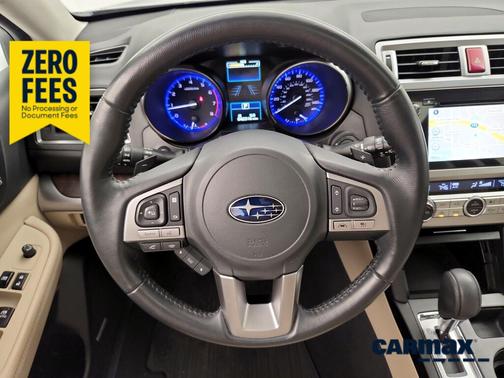 Black 2016 Subaru Outback 2.5I Limited