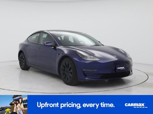 Blue 2023 Tesla Model 3 Long Range