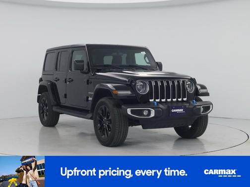 Black 2023 Jeep Wrangler 4xe Unlimited Sahara