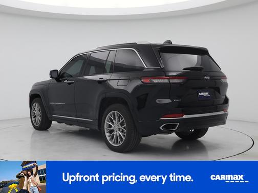Black 2022 Jeep Grand Cherokee 4xe Summit