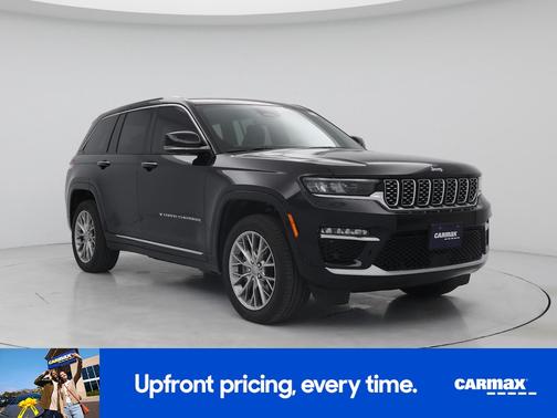 Black 2022 Jeep Grand Cherokee 4xe Summit