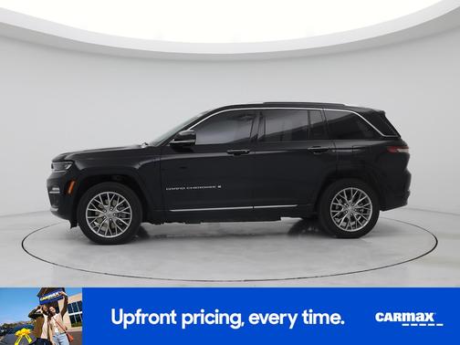 Black 2022 Jeep Grand Cherokee 4xe Summit