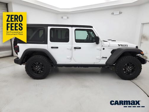 White 2024 Jeep Wrangler Willy's