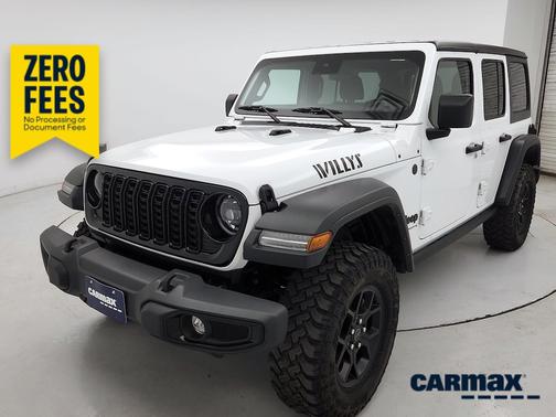 White 2024 Jeep Wrangler Willy's