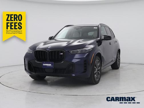 Blue 2024 BMW X5 M60
