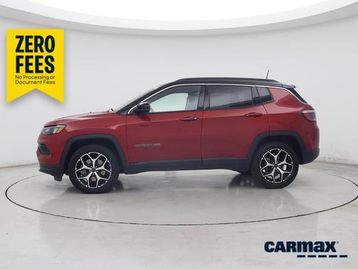Red 2025 Jeep Compass Limited