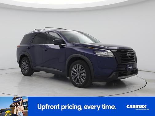 Blue 2023 Nissan Pathfinder SL