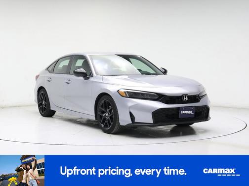 Silver 2025 Honda Civic Sport