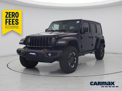 Black 2024 Jeep Wrangler Rubicon