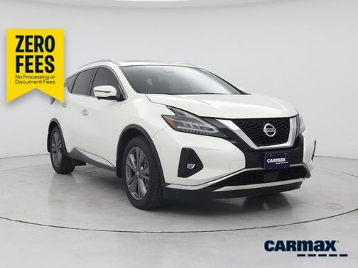 White 2022 Nissan Murano Platinum
