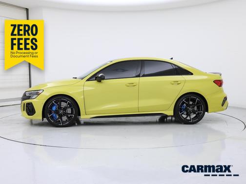 Yellow 2024 Audi RS 3