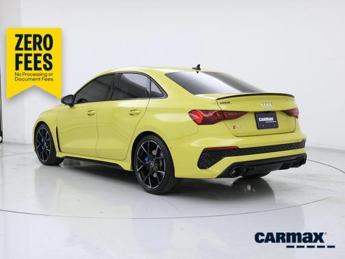 Yellow 2024 Audi RS 3