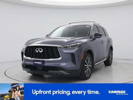 Blue 2023 INFINITI QX60 Sensory