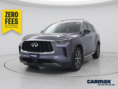 Blue 2023 INFINITI QX60 Sensory