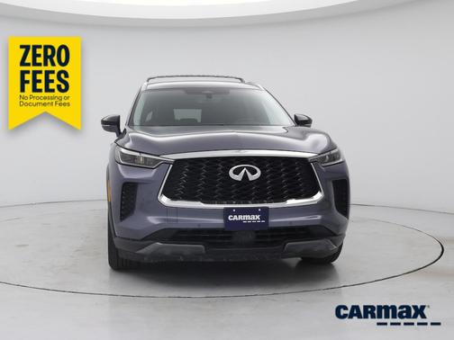 Blue 2023 INFINITI QX60 Sensory