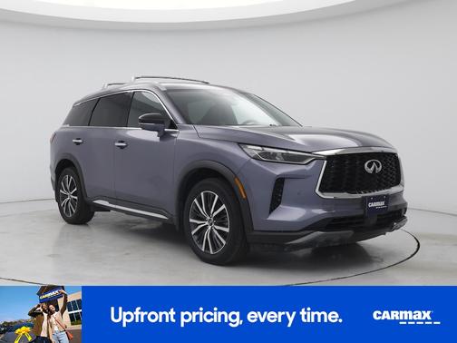 Blue 2023 INFINITI QX60 Sensory
