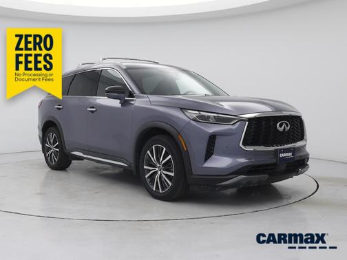 Blue 2023 INFINITI QX60 Sensory