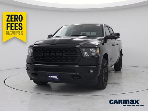 Black 2024 RAM 1500 Bighorn