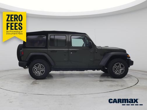 Green 2023 Jeep Wrangler Unlimited Sport S