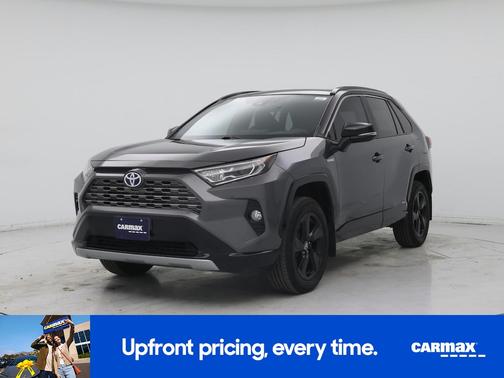 Gray 2021 Toyota RAV4 Hybrid XSE