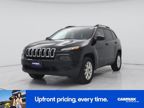 Black 2016 Jeep Cherokee Sport