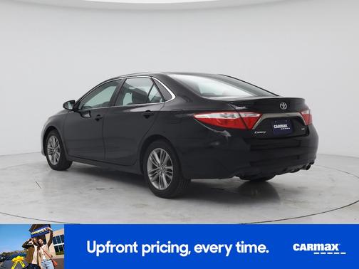 Black 2017 Toyota Camry SE