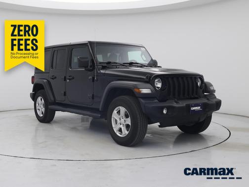 Black 2022 Jeep Wrangler Unlimited Sport S