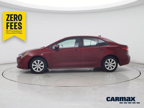 Red 2025 Toyota Corolla LE