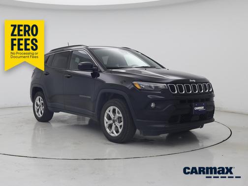 Black 2025 Jeep Compass Latitude