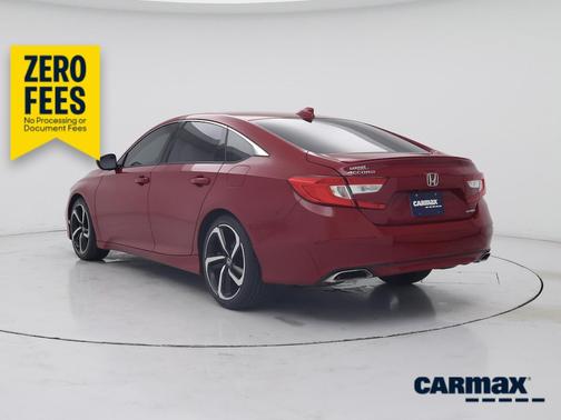Red 2020 Honda Accord Sport