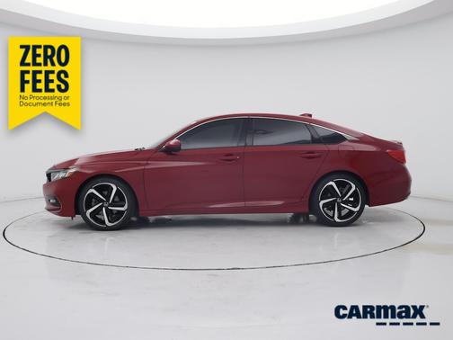 Red 2020 Honda Accord Sport