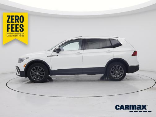 White 2022 Volkswagen Tiguan SE