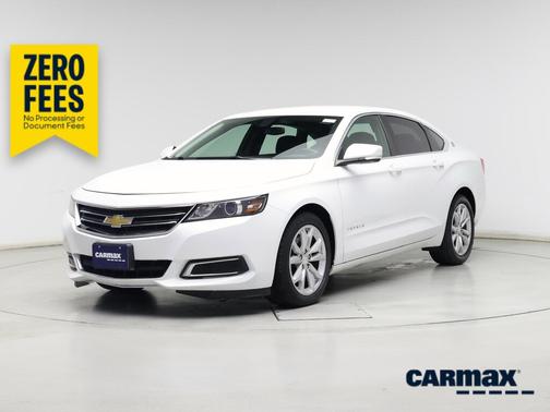 White 2017 Chevrolet Impala LT