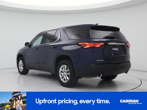 Blue 2023 Chevrolet Traverse LS